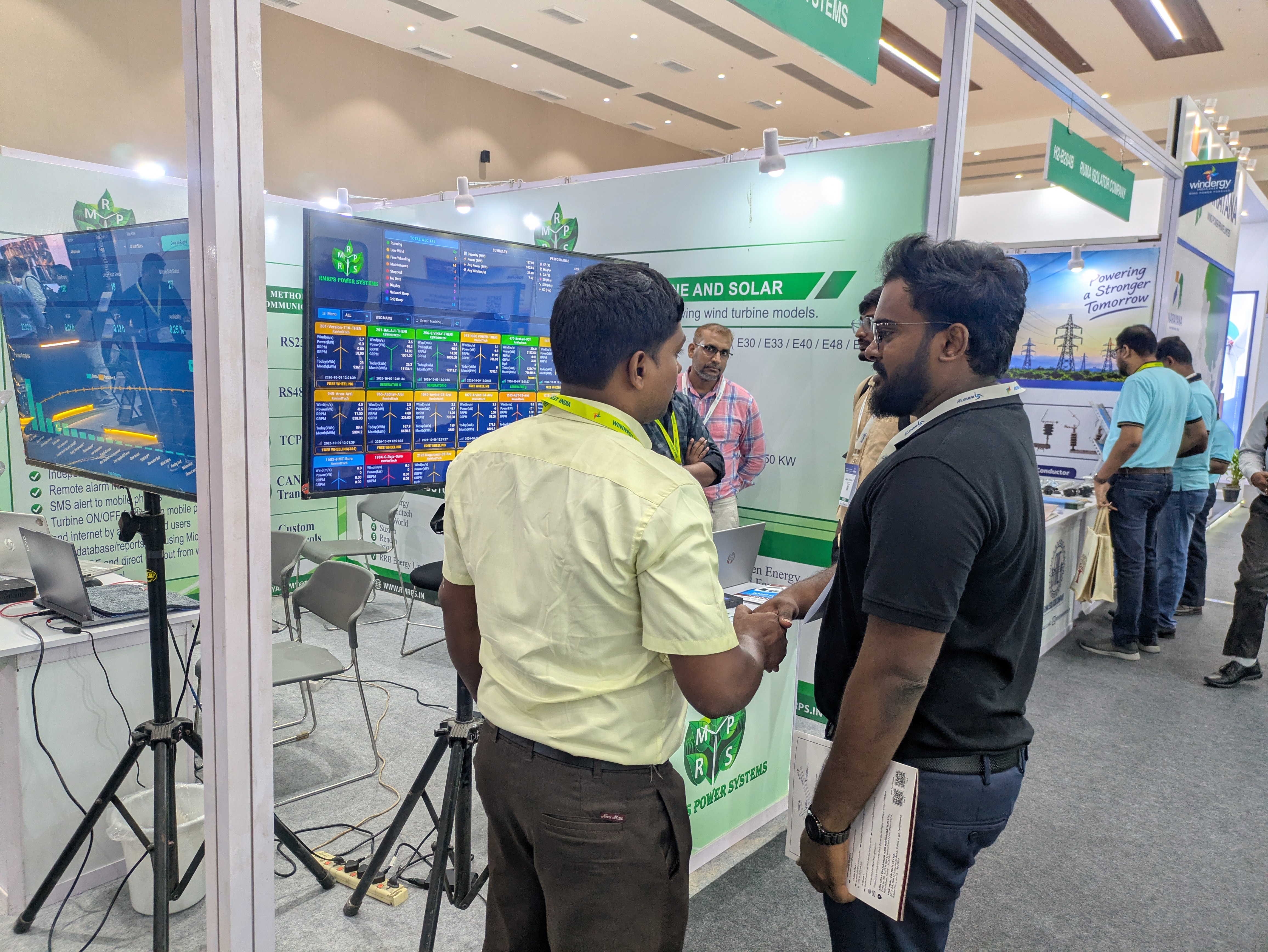 Team at expo